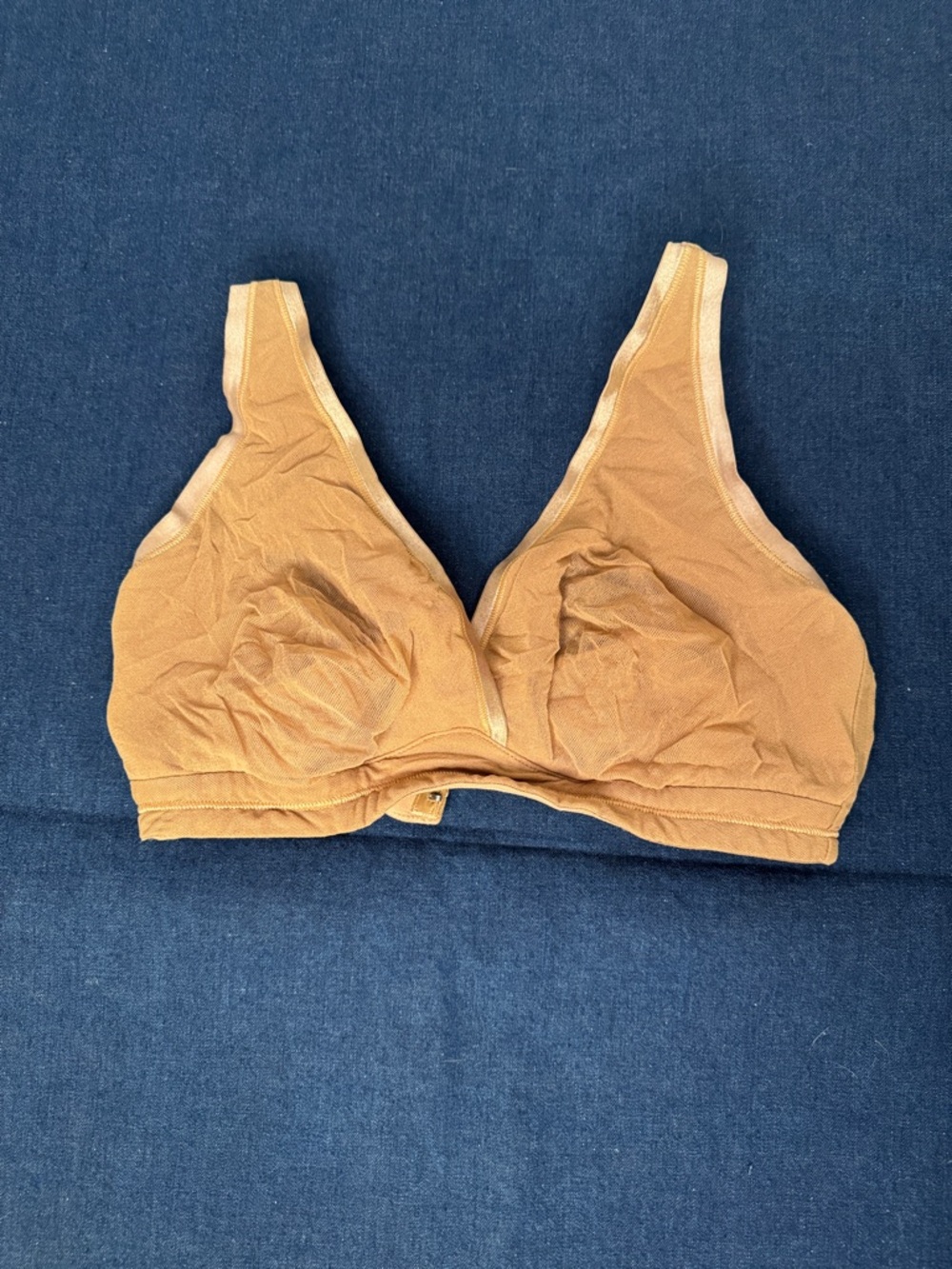 Cosabella Soire Curvy Wireless Bralette Tan Medium